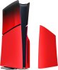 Съемные боковые панели для игровой приставки Sony PlayStation 5 Slim с дисководом (Hyperpop Techno Red) Оригинал (PS5)