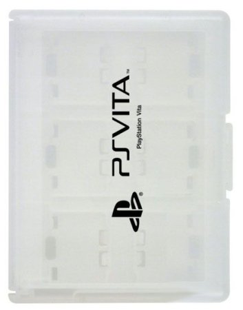 Кейс для 12 катриджей и карт памяти (Game Case) Белый (PS Vita)