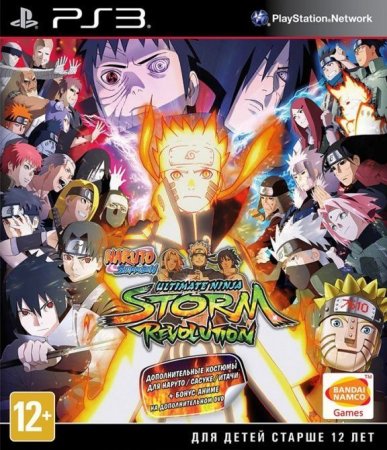   Naruto Shippuden: Ultimate Ninja Storm Revolution.   (PS3)  Sony Playstation 3