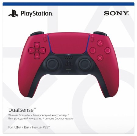 Геймпад беспроводной Sony DualSense Wireless Controller Cosmic Red (Космический красный) Оригинал (PS5) (OEM)