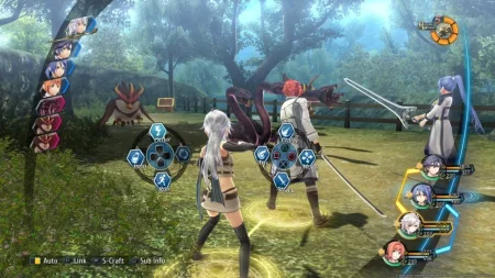 Игра The Legend of Heroes: Trails of Cold Steel 3 (III) (PS4) USED Б/У Playstation 4