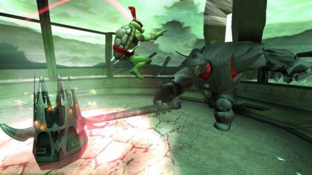 TMNT Teenage Mutant Ninja Turtles (Черепашки Ниндзя): Схватка (PS2) USED Б/У