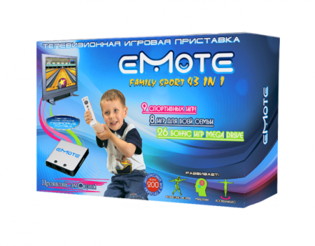Приставка игровая EMOTE Family Sport 43 in 1