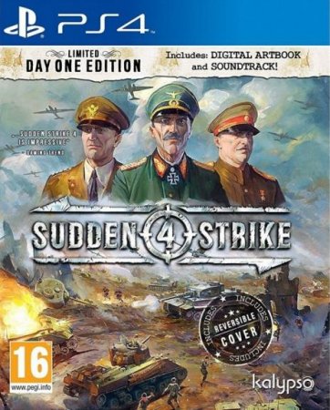  Sudden Strike 4 Day One Edition (  )   (PS4) Playstation 4