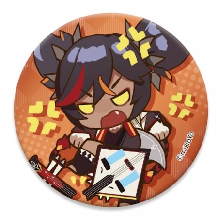  Genshin Impact Chibi Expressions Character Can Badge:   (Xinyan)   (Genshin Impact) (6972957488139) 6 