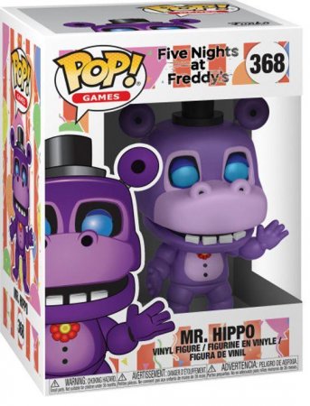  Funko POP! Vinyl:   (Mr. Hippo)      (Five Nights at Freddy's Pizza Sim) (32061) 9,5 