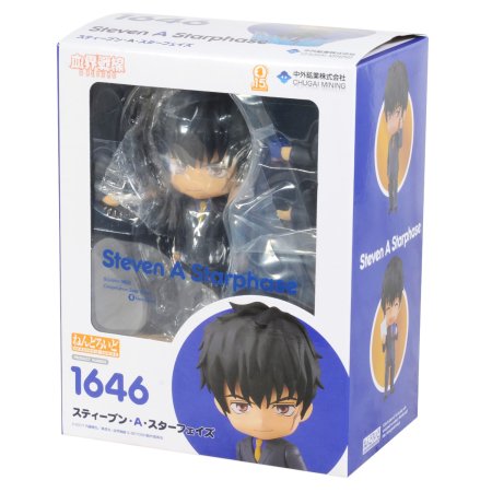 Фигурка Good Smile Company Nendoroid: Стивен А. Старфейз (Steven A Starphase) Фронт кровавой блокады (Blood Blockade Battlefront & Beyond) (4549502080791) 10 см 