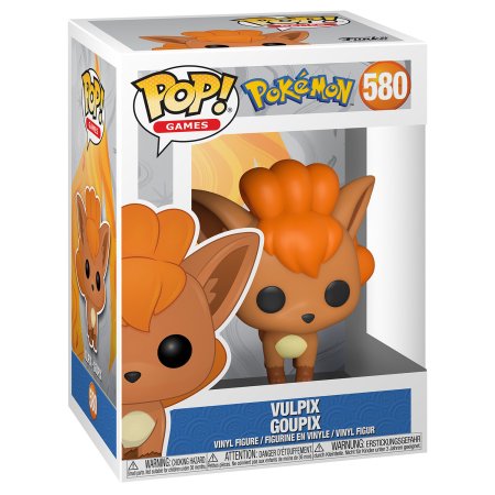 фигурки Фигурка Funko POP! Games: Вульпикс (Vulpix Goupix) Покемон (Pokemon) (63256) 9,5 см