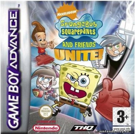       ! (Spongebob Squarepants and Friends Unite! )   (GBA)  Game boy