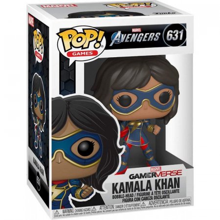  Funko POP! Bobble: :   (Marvel: Avengers Game)   (Kamala Khan) (47760) 9,5 