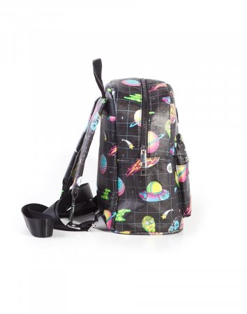  Difuzed: Rick and Morty All Over Sublimation Printed Ladies Backpack   