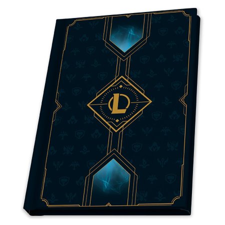  Набор подарочный ABYStyle: Бокал + Значок + Записная книжка Хекстек лого (Hextech logo) Лига Легенд (League Of Legends) (ABYPCK215)