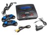 Игровая приставка 16 bit Sega Magistr Drive 2 (160 в 1) + 160 встроенных игр + 2 геймпада (Черная)