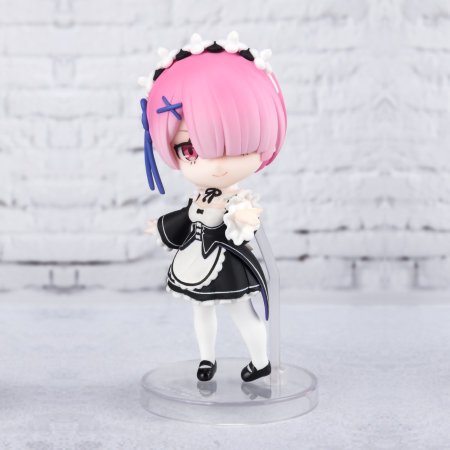 Фигурка BANDAI Tamashii Nations Figuarts mini: Рам (Ram) Жизнь с нуля в альтернативном мире (Re:Zero Starting Life in Another World) (612618) 9 см 