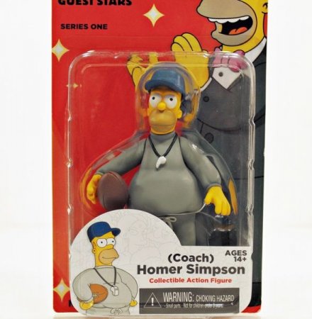   The Simpsons 5 Series 1 Coach Homer (Neca)