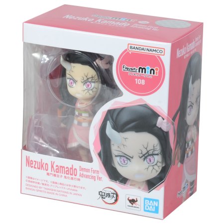 Фигурка BANDAI Figuarts Mini: Незуко Камадо Демоническая Форма (Nezuko Kamado Demon Form) Клинок, Рассекающий Демонов: Кимэцу-но Яиба (Demon Slayer: Kimetsu no Yaiba) (4573102640444) 9 см