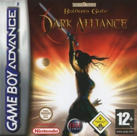 Baldurs Gate Dark Alliance   (GBA)  Game boy