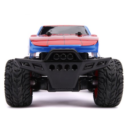  Р/У модель машинки Jada Toys Hollywood Rides: Дейтона Форд Раптор на Шасси (Daytona Ford Raptor Chassis) Человек Паук (Spiderman) (30761) 1:12