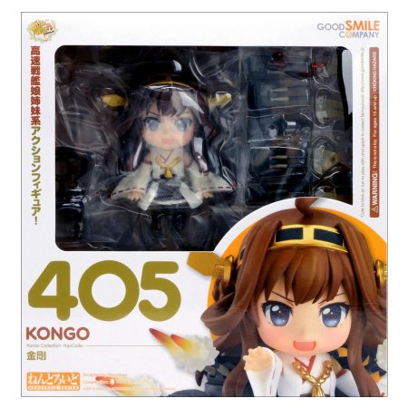 Фигурка Good Smile Company Nendoroid: Конгоу (Kongou) Флотская коллекция (Kantai Collection) (4571368443861) 10 см  