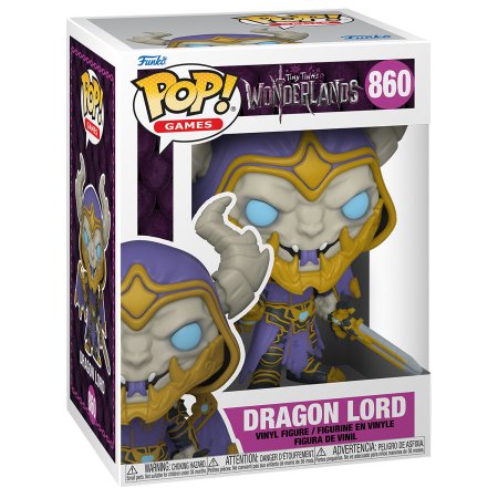 фигурки Фигурка Funko POP! Games: Повелитель Драконов (Dragon Lord) Крошка Тина Страна Чудес (Tiny Tina’s Wonderland) (59333) 9,5 см