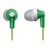 Наушники PANASONIC RP-HJE118GUG, Зеленые (PC) 