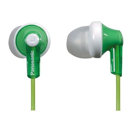 Наушники PANASONIC RP-HJE118GUG, Зеленые (PC) 