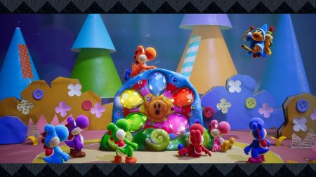 игра Yoshi's Crafted World Русская Версия (Switch) USED Б/У для Nintendo Switch