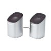 Мини-колонки ENZATEC SP302, серебряные (PC)
