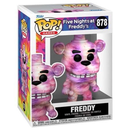Фигурка Funko POP! Games: Тайдай Фредди (TieDye Freddy) Пять ночей у Фредди (FNAF) ((878) 64232) 9,5 см