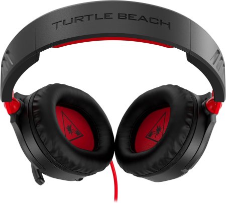 Игровая гарнитура проводная Turtle Beach Recon 70N Wired Multiplatform Gaming Headset Black/Red (Черный/Красный) (PS4/PS5/Xbox One/Series X/PC) 
