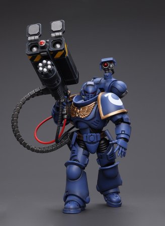  JoyToy:      () (Desolation Marine with Castellan Launcher (Superkrak))  40K  (Warhammer 40K Ultramarines) (JT8810) 12   