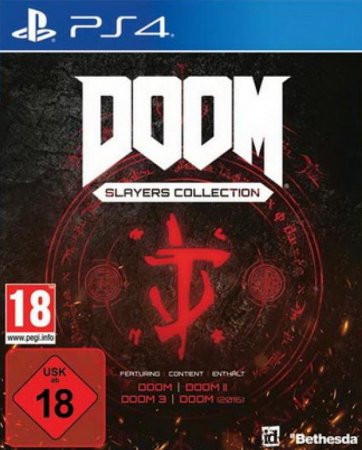  DOOM Slayers Collection (Doom + Doom 2 + Doom 3 + Doom 2016)   (PS4) Playstation 4