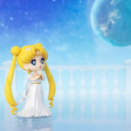 Фигурка BANDAI Tamashii Nations Figuarts mini: Принцесса Серенити (Princess Serenity) Красавица-воин Сейлор Мун (Pretty Guardian Sailor Moon) (634665) 9 см 