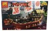  Конструктор Lele NINJA Летающий корабль Мастера Ву 2337 деталей (No.31076)