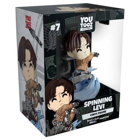 Фигурка Youtooz: Вращающийся Леви #7 (Spinning Levi #7) Атака титанов (Attack On Titan) (5554615) 11 см
