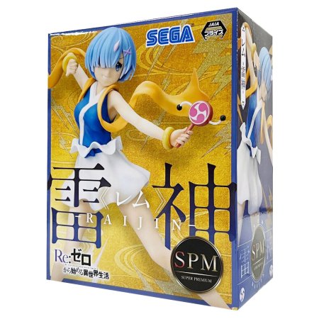 Фигурка Good Smile Company SEGA: Рем Бог Грома (Rem Thunder God) (SPM Re ZERO Starting Life in Another World) (4570001959349) 18 см 