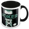 Кружка Pyramid: Надень счастливое лицо (Put on a Happy Face) Джокер (The Joker) (Black Coloured Inner Mugs) (MGC25693) 315 мл