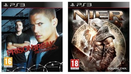   Nier + Prison Break: The Conspiracy (  ) (PS3)  Sony Playstation 3
