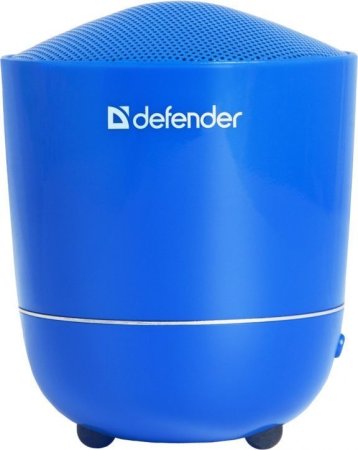Мини-колонка DEFENDER HiT S2, синяя (PC)