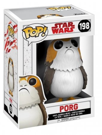  Funko POP! Bobble:  :   (Star Wars: The Last Jedi):   (Porg ) (14818) 9,5 