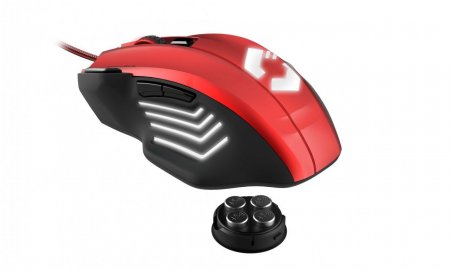   Speedlink Decus Respec Gaming Mouse - (SL-680005-BKRD) (PC) 