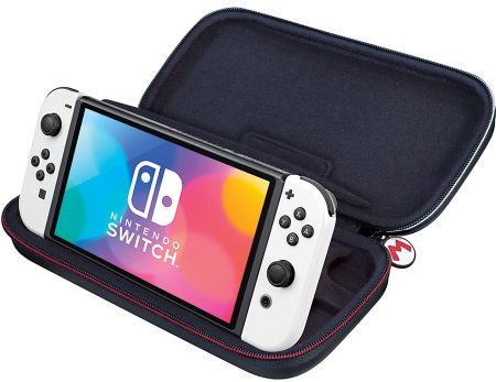 Чехол-сумка (Кейс) RDS Industries Deluxe Travel Case Mario (NNS46G) Серый (Slim Size) (Switch/OLED/Lite)