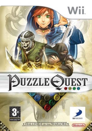   Puzzle Quest: Challenge of the Warlords (Wii/WiiU)  Nintendo Wii 