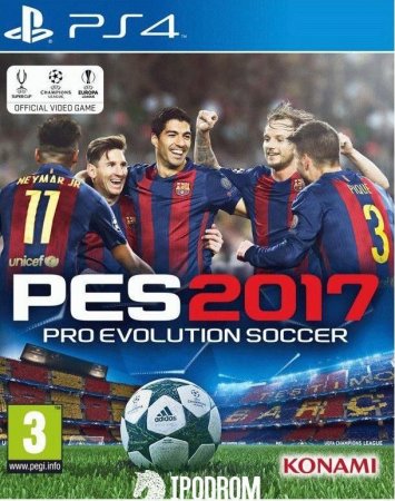  Pro Evolution Soccer 2017 (PES 2017)   (PS4) Playstation 4