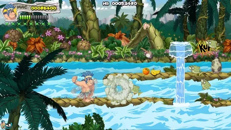 игра New Joe and Mac: Caveman Ninja T-Rex Edition Русская Версия (Switch) USED Б/У для Nintendo Switch