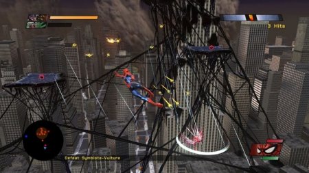   Spider-Man (-): Web of Shadows (PS3) USED /  Sony Playstation 3