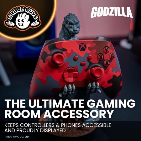 Фигурка подставка для геймпада/телефона Cable Guys: Годзилла (Godzilla) Годзилла (Король монстров) (Godzilla - Gojira (King of the Monsters)) (0624) 20 см