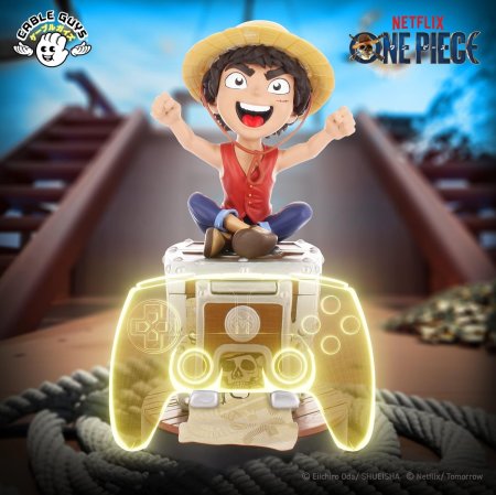  Фигурка подставка для геймпада/телефона Cable Guys: Луффи (Luffy) Ван-Пис (One Piece) 20 см 