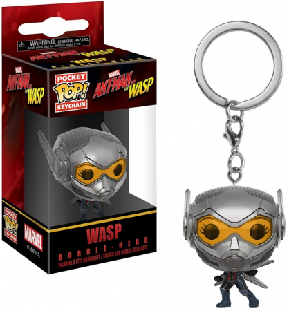   Funko Pocket POP! Keychain:  (Wasp) -   (Ant-Man and The Wasp) (30974-PDQ) 4 