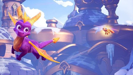 Игра Crash Team Racing: Nitro-Fueled + Spyro Reignited Trilogy (Спайро Трилогия) (PS4) Playstation 4